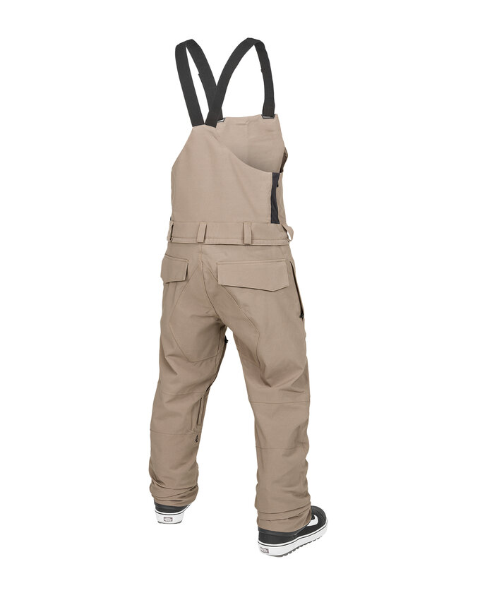 Volcom Roan Bib Overall Chestnut Brown | Behind The Pines - Behind the Pines