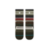 Stance Stance Mid Wool Crew Black / Red Stance Stance Mid Wool Crew Black / Red