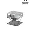 Snow Peak Snow Peak Takibi Fire & Grill - Tragbarer Edelstahl Grill und Feuerstelle Snow Peak Snow Peak Takibi Fire & Grill - Tragbarer Edelstahl Grill und Feuerstelle