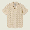 OAS Atlas Cuba Crochet Shirt - Resort Collar and Geometric Pattern OAS Atlas Cuba Crochet Shirt - Resort Collar and Geometric Pattern