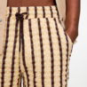 OAS OAS Tartufo Porto Waffle Shorts - Bruin en Comfortabele Pasvorm OAS OAS Tartufo Porto Waffle Shorts - Bruin en Comfortabele Pasvorm