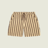 OAS OAS Tartufo Porto Waffle Shorts - Bruin en Comfortabele Pasvorm OAS OAS Tartufo Porto Waffle Shorts - Bruin en Comfortabele Pasvorm