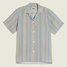 OAS OAS Mist Strata Cuba Linen Shirt - Airy Striped Design OAS OAS Mist Strata Cuba Linen Shirt - Airy Striped Design
