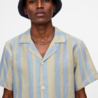 OAS OAS Mist Strata Cuba Linen Shirt - Airy Striped Design OAS OAS Mist Strata Cuba Linen Shirt - Airy Striped Design