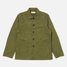 Universal Works Universal Works Bakers Jacket Olijf - Duurzaam en Stijlvol Universal Works Universal Works Bakers Jacket Olijf - Duurzaam en Stijlvol