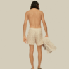 OAS OAS Atlas Crochet Shorts Ecru – Textured Summer Shorts with Viscose Lining OAS OAS Atlas Crochet Shorts Ecru – Textured Summer Shorts with Viscose Lining
