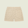OAS OAS Atlas Crochet Shorts Ecru – Textured Summer Shorts with Viscose Lining OAS OAS Atlas Crochet Shorts Ecru – Textured Summer Shorts with Viscose Lining
