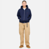 Gramicci Gramicci One Point Zip Hooded Sweatshirt Marine – Hoodie Zippé en Coton Polaire Gramicci Gramicci One Point Zip Hooded Sweatshirt Marine – Hoodie Zippé en Coton Polaire