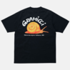 Gramicci Gramicci Snail Tee Vintage Black – Eco Katoenen T-shirt met Slakprint Gramicci Gramicci Snail Tee Vintage Black – Eco Katoenen T-shirt met Slakprint