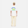 Gramicci Gramicci Snail Tee Blanc – T-shirt en Coton Éco avec Motif Escargot Gramicci Gramicci Snail Tee Blanc – T-shirt en Coton Éco avec Motif Escargot