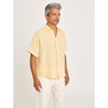 La Paz La Paz Roque Pale Yellow Linen Yellow Linen Shirt – Loose Fit Summer Classic La Paz La Paz Roque Pale Yellow Linen Yellow Linen Shirt – Loose Fit Summer Classic