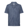 KnowledgeCotton Apparel KnowledgeCotton Apparel Boucle Loose fit Northern Lights Shirt BLue KnowledgeCotton Apparel KnowledgeCotton Apparel Boucle Loose fit Northern Lights Shirt BLue