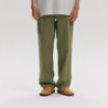 Frizmworks Frizmworks Banding Regular Easy Pants Olive – Pantalon Straight Fit Confortable Frizmworks Frizmworks Banding Regular Easy Pants Olive – Pantalon Straight Fit Confortable