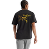 Arc'teryx Arc'teryx Kragg Cotton Logo Shirt SS Blue – Heavyweight Cotton Men's T-shirt Arc'teryx Arc'teryx Kragg Cotton Logo Shirt SS Blue – Heavyweight Cotton Men's T-shirt