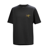 Arc'teryx Arc'teryx Kragg Cotton Logo Shirt SS Blue – Heavyweight Cotton Men's T-shirt Arc'teryx Arc'teryx Kragg Cotton Logo Shirt SS Blue – Heavyweight Cotton Men's T-shirt