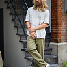 Frizmworks Frizmworks Banding Regular Easy Pants Olive – Pantalon Straight Fit Confortable Frizmworks Frizmworks Banding Regular Easy Pants Olive – Pantalon Straight Fit Confortable