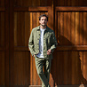 Universal Works Universal Works Bakers Jacket Olijf - Duurzaam en Stijlvol Universal Works Universal Works Bakers Jacket Olijf - Duurzaam en Stijlvol