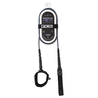 FCS Freedom Helix All Round Leash Smoke / White – Bio-Resin Lightweight Surf Leash FCS Freedom Helix All Round Leash Smoke / White – Bio-Resin Lightweight Surf Leash