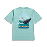 Penfield Penfield Whale Scene Back Graphic T-Shirt Dusty Turquoise Penfield Penfield Whale Scene Back Graphic T-Shirt Dusty Turquoise