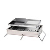 Snow Peak Snow Peak Double Unit BBQ Box Silver – Modular Stainless Steel Charcoal Grill Snow Peak Snow Peak Double Unit BBQ Box Silver – Modular Stainless Steel Charcoal Grill