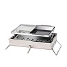 Snow Peak Snow Peak Double Unit BBQ Box Silver – Modular Stainless Steel Charcoal Grill Snow Peak Snow Peak Double Unit BBQ Box Silver – Modular Stainless Steel Charcoal Grill