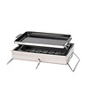 Snow Peak Snow Peak Double Unit BBQ Box Silver – Modular Stainless Steel Charcoal Grill Snow Peak Snow Peak Double Unit BBQ Box Silver – Modular Stainless Steel Charcoal Grill