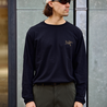Arc'teryx Arc'teryx Kragg Cotton Bird Crew L/S 24K Black Arc'teryx Arc'teryx Kragg Cotton Bird Crew L/S 24K Black