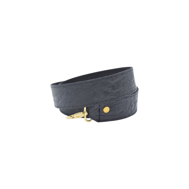 FTL Bagstrap - Black Croco