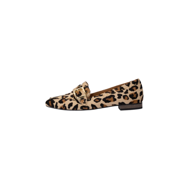 Loafers - Beige Leopard