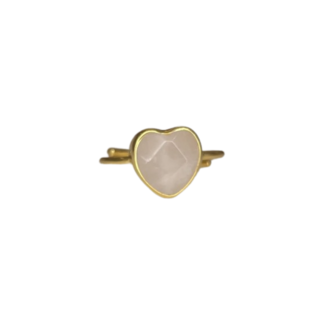 IBU JEWELS IBU JEWELS Ring // Love Rose Quartz - RO03