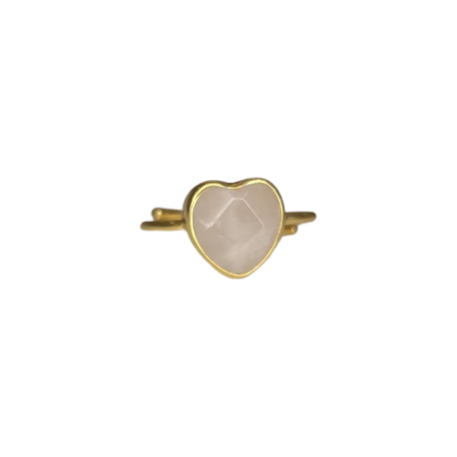 IBU JEWELS Ring // Love Rose Quartz - RO03