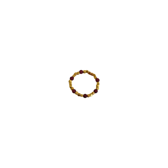 IBU JEWELS Ring // Bold Garnet - RU11
