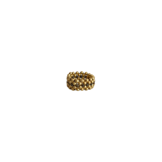 IBU JEWELS IBU JEWELS Ring // Lace Gold Khaki - RX29