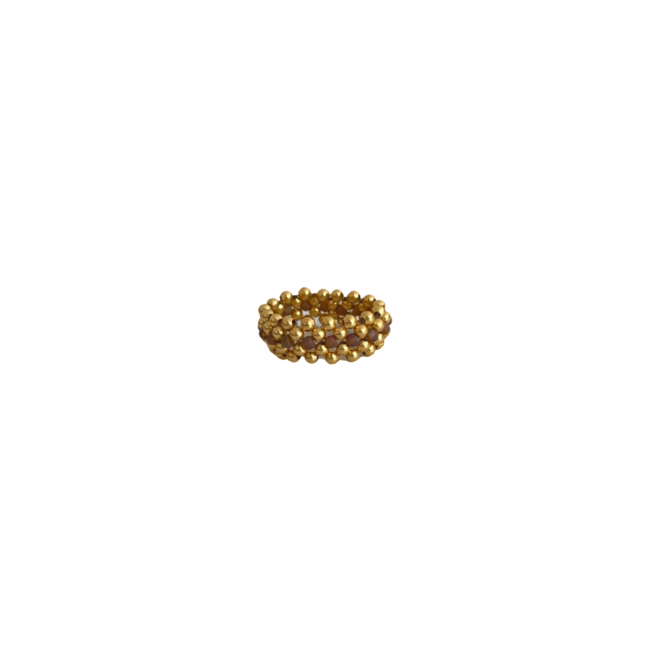 IBU JEWELS Ring // Lace Gold Root - RX27