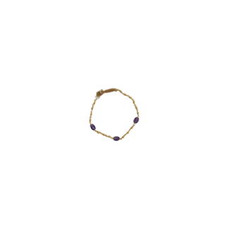 IBU JEWELS IBU JEWELS Bracelet // Dancy Marie Amethyst - DAN03-03