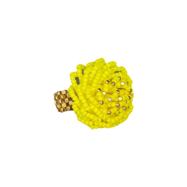 IBU JEWELS Ring // Rose Yellow - RZ13