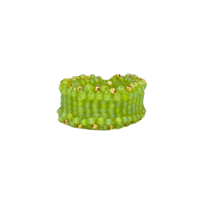 IBU JEWELS Ring // French Lime - RKK12