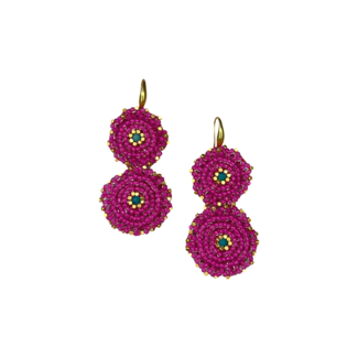 IBU JEWELS IBU JEWELS Earring // Pomme Fuchsia - EAL11