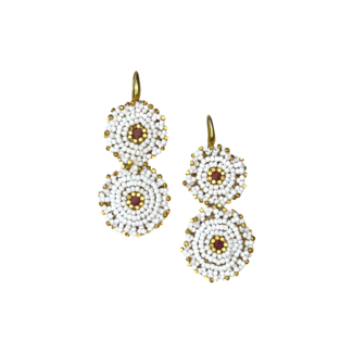 IBU JEWELS IBU JEWELS Earring // Pomme White - EAL01