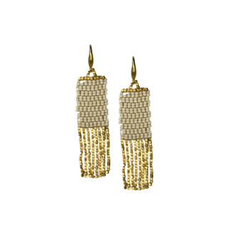 IBU JEWELS IBU JEWELS Earring // Gigi Antique Beige - EO02