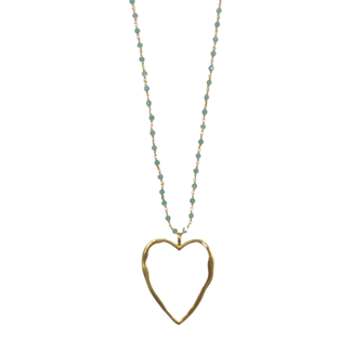 IBU JEWELS IBU JEWELS Necklace //  Big Love Amazonite  - NW01