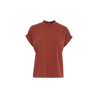 Minus Mavelyn Modal Blouse - Barn Red