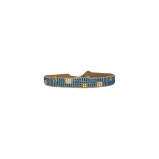 IBU JEWELS IBU JEWELS Bracelet // Brick Baby Blue - CE08