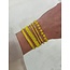 IBU JEWELS Bracelet // Jill Solid Yellow - CO13