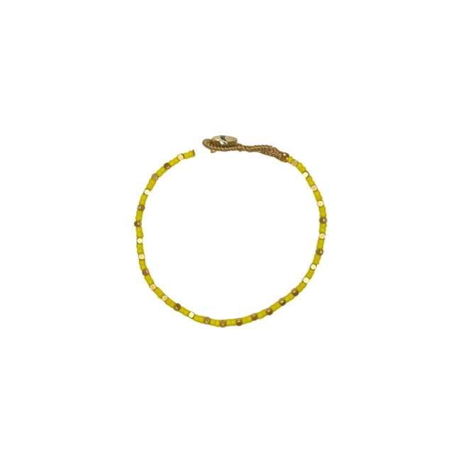 IBU JEWELS Bracelet // Lulu Peggy Yellow - CR13