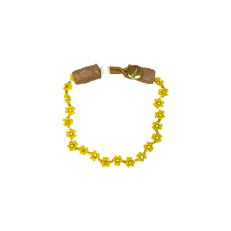 IBU JEWELS IBU JEWELS Bracelet // Cap Flower Yellow - CJ13