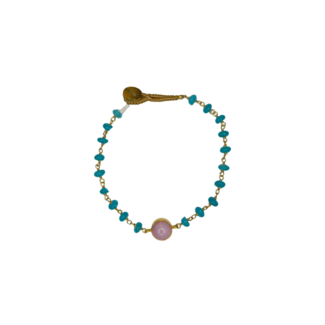 IBU JEWELS IBU JEWELS Bracelet // Dancy Lou Turquoise - DAN04T