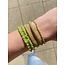 IBU JEWELS Bracelet // Jill Solid Lime - CO12