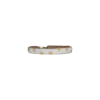 IBU JEWELS IBU JEWELS Bracelet // Brick White - CE01