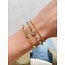 IBU JEWELS Bracelet // Peggy Gold - PE01